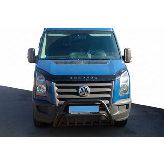 Bullbar WT002 Black (roestvrij staal) Volkswagen Crafter 2006–2016 foto 1