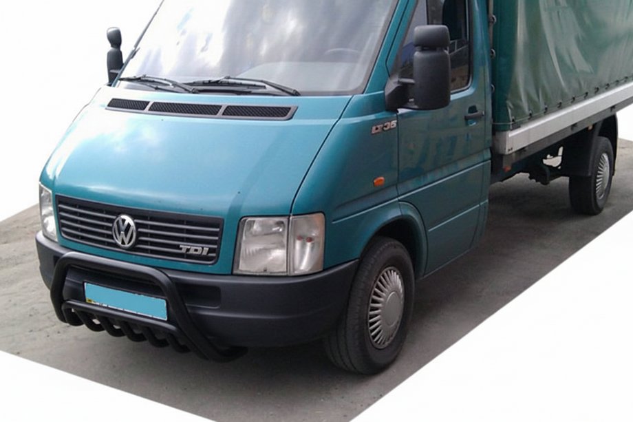 Volkswagen LT 1995–2006 Bullbar WT002 Black (roestvrij staal) Foto 2