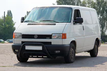 Volkswagen T4 Transporter 1990–2003 Bullbar WT002 60 mm Black (RVS) foto 1