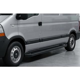 Allmond Black zijtreden (2 st., aluminium) foto 1