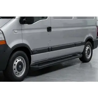 Allmond Black zijtreden (2 st., aluminium) foto 1