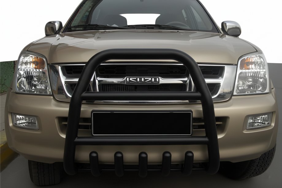 Isuzu D-Max 2011–2019 Bullbar voorzijde QT007 Black (RVS) Image