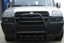 Fiat Doblo I 2001–2005 Bullbar voorzijde QT007 Black (RVS) foto 1