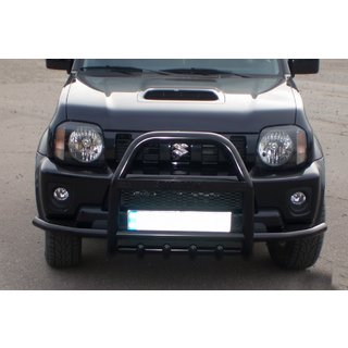 Bullbar QT007-Exclusive Black (met opschrift, RVS) foto 3