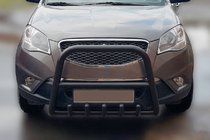 SsangYong Korando 2010–2019 Bullbar F1-40 Black (roestvrij staal) foto 2
