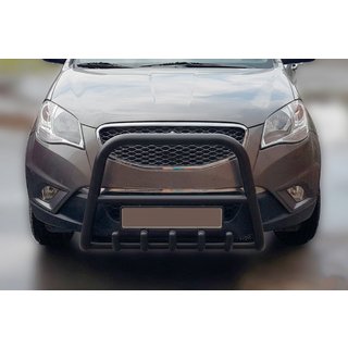 Bullbar F1-40 Black (roestvrij staal) SsangYong Korando 2010–2019 foto 2