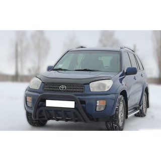 Voor bullbar WT002 Black (roestvrij staal) Toyota Rav 4 2001–2005 foto 2