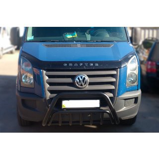 Voor bullbar WT002 Black (roestvrij staal) Volkswagen Crafter 2006–2016 foto 2