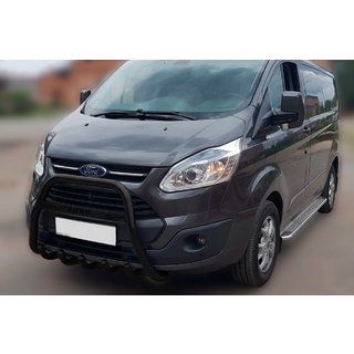 Bullbar WT006 F1-56 Black (roestvrij staal) Ford Custom 2013–2022