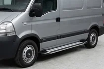 Opel Movano 2004–2010 Rainbow side steps (2 stuks, aluminium) foto 1