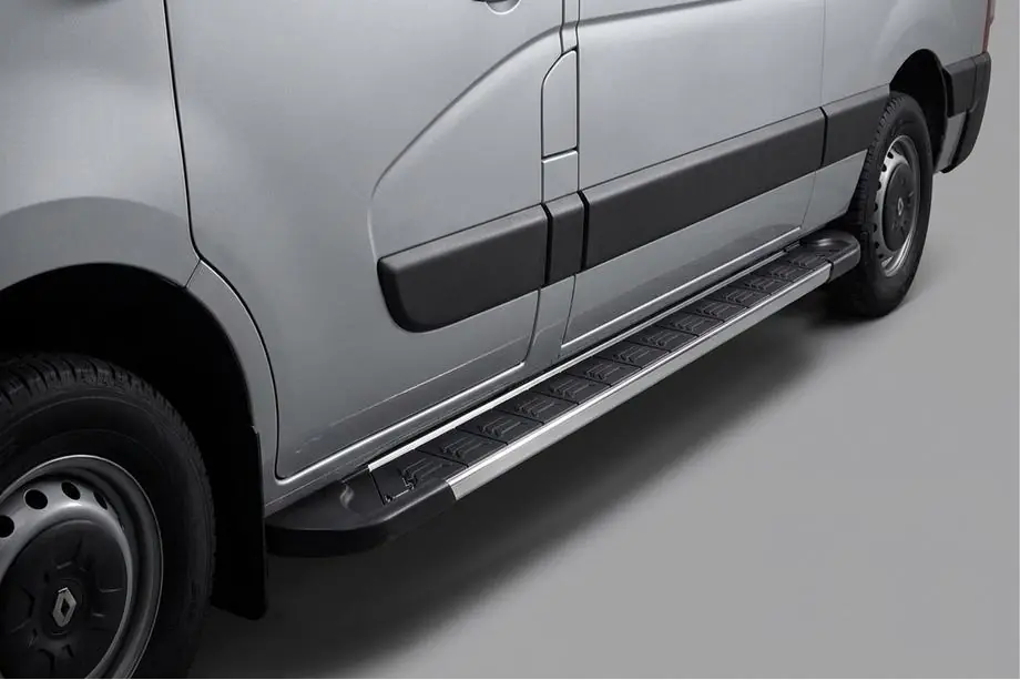 Opel Movano 2010–2021 Side steps RedLine V1 (2 stuks, aluminium) Foto 1