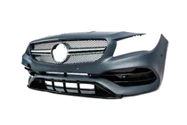 Mercedes CLA C117 2013–2019 Voorbumper compleet (CLA45 AMG-stijl) foto 2