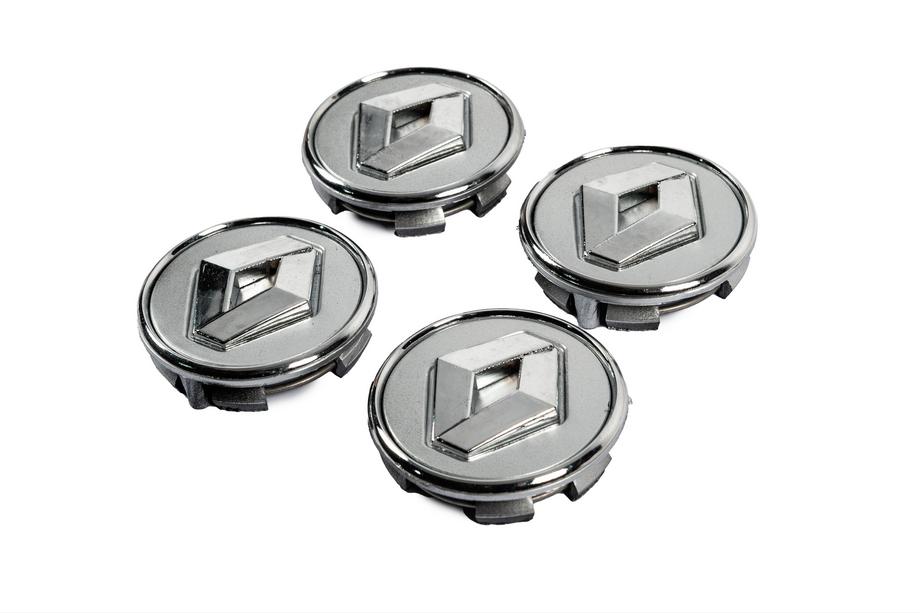 Renault Naafdoppen grijs met ring 81568GR (57 mm naar 49 mm, 4 stuks) Foto 2