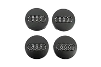 Audi Naafdoppen voor velgen 60/58 mm grafiet ad5957g (4 stuks) foto 1