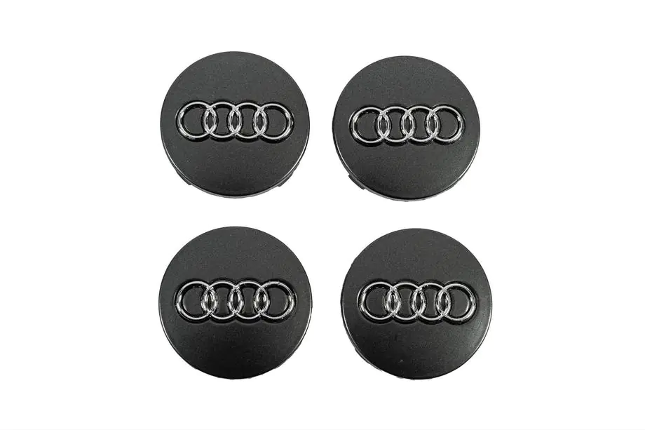 Audi Naafdoppen voor velgen 60/58 mm grafiet ad5957g (4 stuks) Image