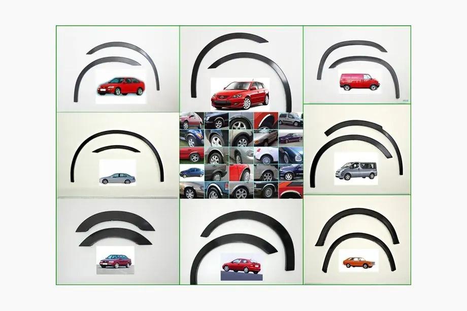 Opel Astra H 2004–2013 Wielkastlijsten (HB, 4 stuks, zwart) Foto 2