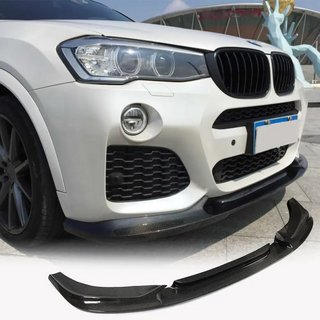 Front bumper lip (voor M-Sport, carbon) BMW X4 F26 2014–2018 foto 3