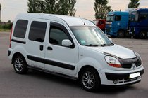 Renault Kangoo 1998–2008 Sidebars Black (2 st., RVS) foto 1