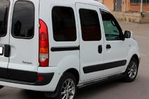 Renault Kangoo 1998–2008 Sidebars Black (2 st., RVS) foto 3