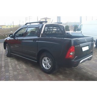 Sidebars Black (2 st., RVS) SsangYong Action 2005–2018 foto 2