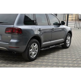 Sidebars Black (2 st., RVS) Volkswagen Touareg 2002–2010 foto 1