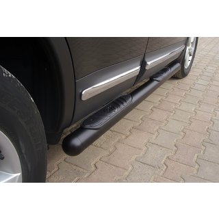 Sidebars Black (2 st., RVS) Nissan Qashqai 2010–2014 foto 1