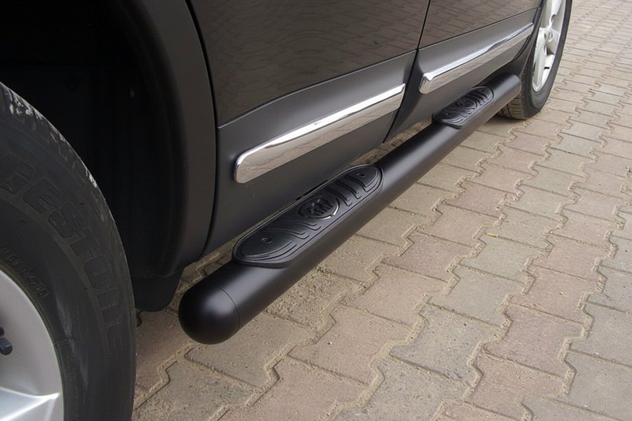 Nissan Qashqai 2010–2014 Sidebars Black (2 st., RVS) Image