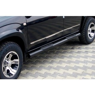 Zijbuizen voor standaardbasis Black (2 st., RVS) foto 1