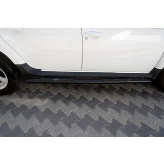 Zijbuizen met inzetstukken Black (2 st., RVS) foto 1