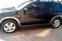 Mitsubishi Outlander 2001–2006 Sidebars Black (2 st., RVS) foto 5