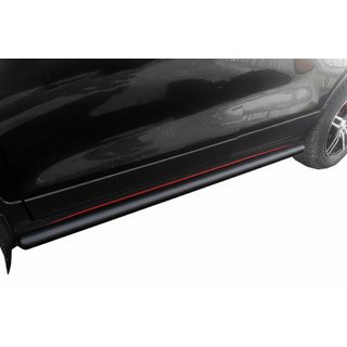 Zijbuizen Black (2 st., RVS) foto 1