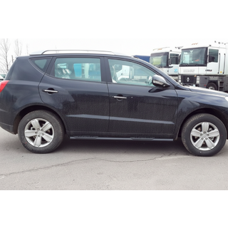 Sidebars Black (2 st., RVS) Geely Emgrand X7 2011– foto 2