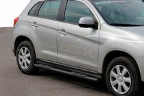 Mitsubishi ASX 2010–2023 Zijbuizen BB002 Black (2 st., RVS) foto 1
