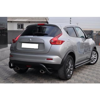 Zijbuizen Ø60 Black (2 st., RVS) foto 3
