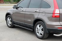 Honda CRV 2012–2016 Sidebars BB002 Black (2 st., RVS) foto 5