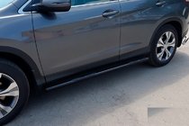 Honda CRV 2012–2016 Sidebars BB002 Black (2 st., RVS) foto 1