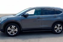 Honda CRV 2012–2016 Sidebars BB002 Black (2 st., RVS) foto 2
