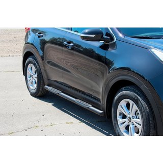 Sidebars BB002 Black (2 st., RVS) Kia Sportage 2015–2021 foto 4