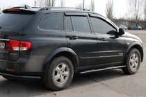 SsangYong Kyron 2005–2014 Zijbuizen BB002 Black (2 st., RVS) foto 3