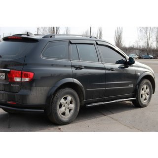 Zijbuizen BB002 Black (2 st., RVS) SsangYong Kyron 2005–2014 foto 3