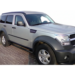 Sidebars Black (2 st., RVS) Dodge Nitro 2006–2011 foto 1