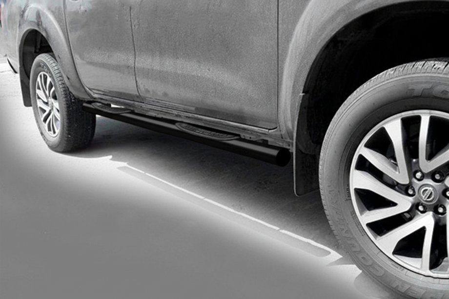 Nissan Navara/NP300 2016– Sidebars Black (2 st., RVS) Image