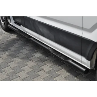 Sidebars B2 Black (2 st., RVS) foto 1