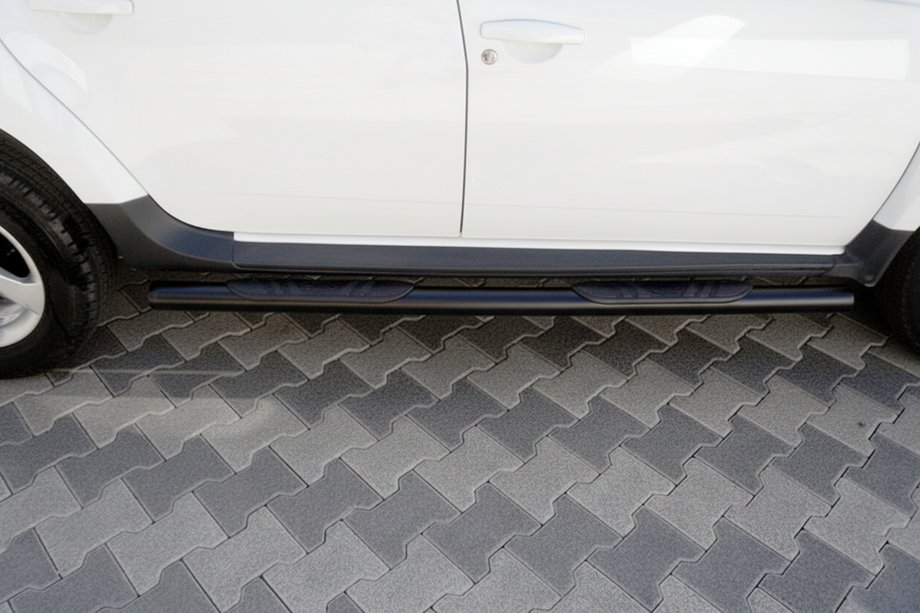 Renault Duster 2018–2024 Sidebars BB002 Black (2 stuks, RVS) Image