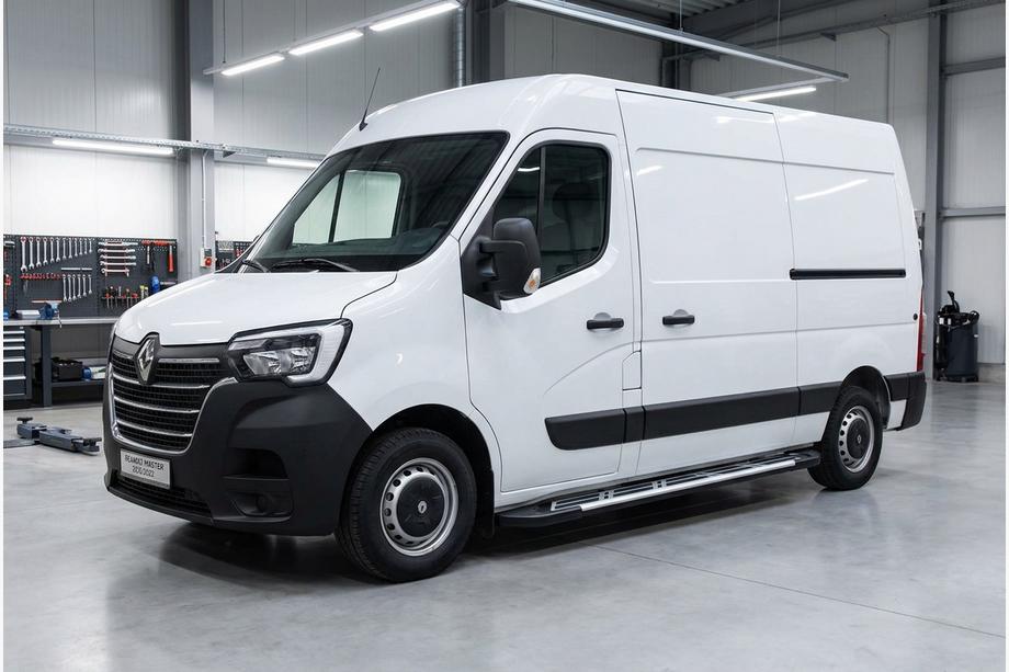 Renault Master 2011–2023 Sunrise side steps (set van 2, aluminium) Image