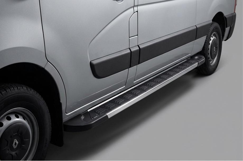 Renault Master 2011–2023 Side steps RedLine V1 (2 stuks, aluminium) Image