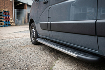 Renault Master 2011–2023 Duru side steps (2 stuks, aluminium) foto 1