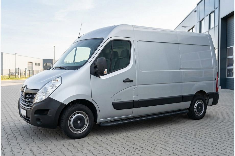 Renault Master 2011–2023 Bosphorus Black side steps (2 st., aluminium) Image