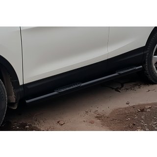 Side bars Black (2017-2021, 2 stuks, RVS) Nissan Qashqai 2014–2021 foto 2