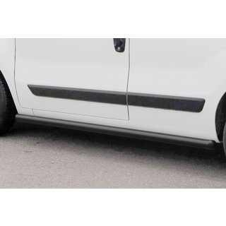 Sidebars Ø60 Black (2 stuks, RVS) Fiat Fiorino/Qubo 2008–2024 foto 2
